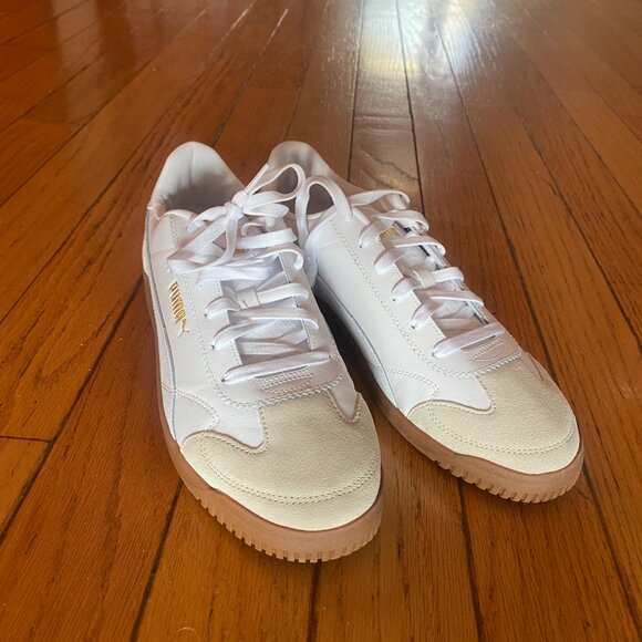 PUMA Club 5v5 Lux Men's Sneakers in White Size 11.5 - Picture 2 of 5